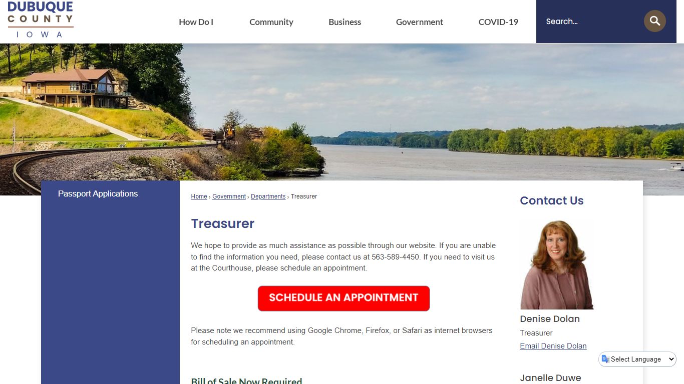 Treasurer | Dubuque County, IA